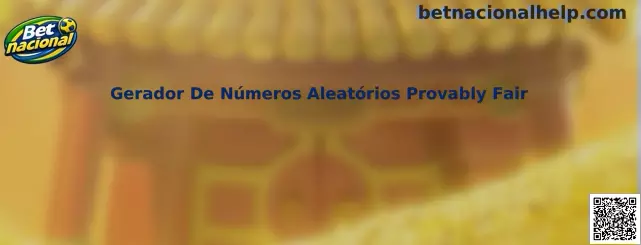 Gerador De Números Aleatórios Provably Fair