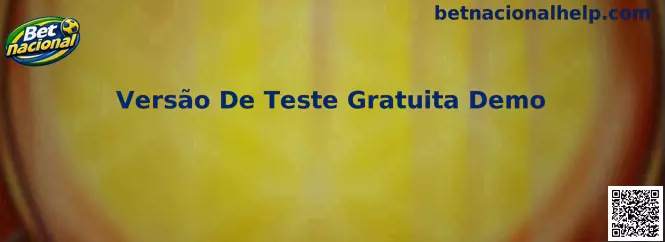 Versão De Teste Gratuita Demo Betnacional