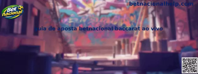 Guia de aposta Betnacional Baccarat ao vivo