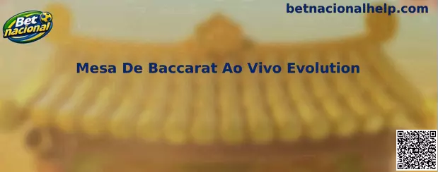 Mesa De Baccarat Ao Vivo Evolution