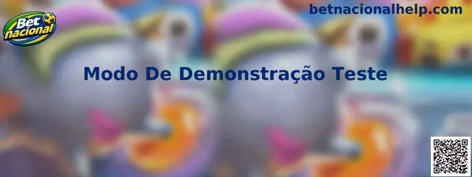Modo De Demonstração Teste Betnacional