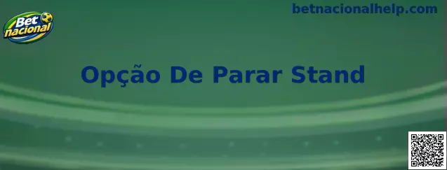 Opção De Parar Stand no blackjack ao vivo