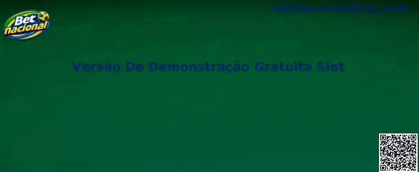 Versão De Demonstração Gratuita Slot