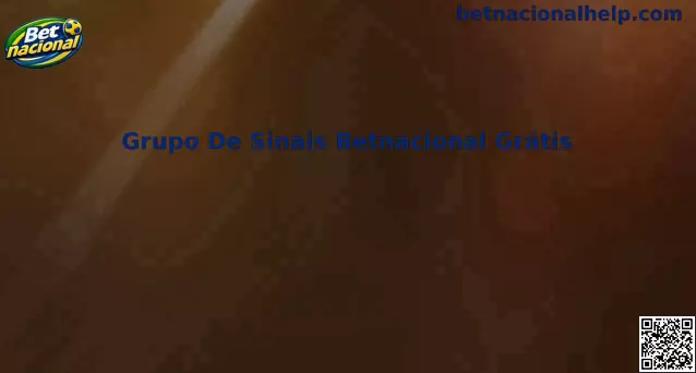 Grupo De Sinais Betnacional Grátis e análises de apostas esportivas